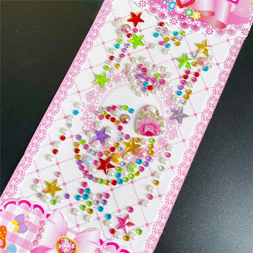 Decals samolepiace dekoratívne nálepky s kamienkami na telefón - vzor N