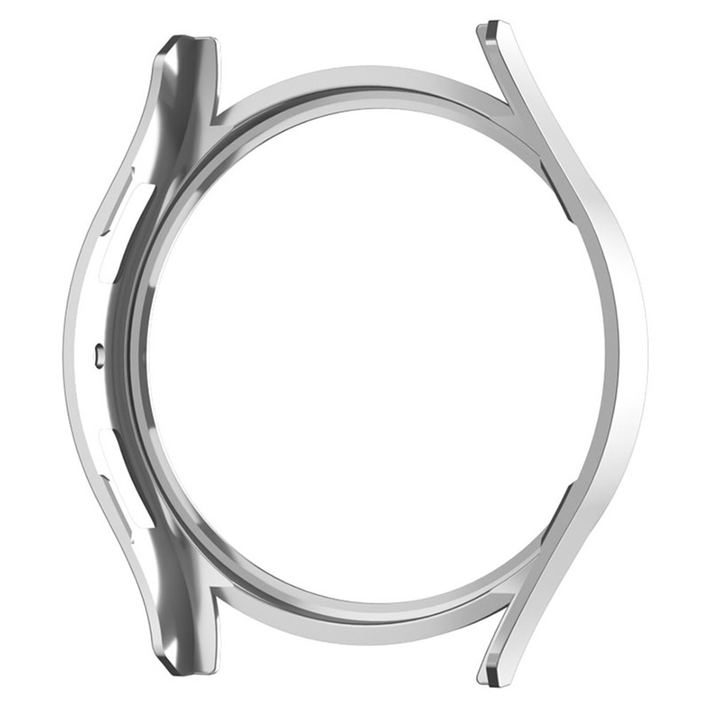 Decory plastové nasadzovacie puzdro s kamienkami na Samsung Galaxy Watch7 44mm - strieborné