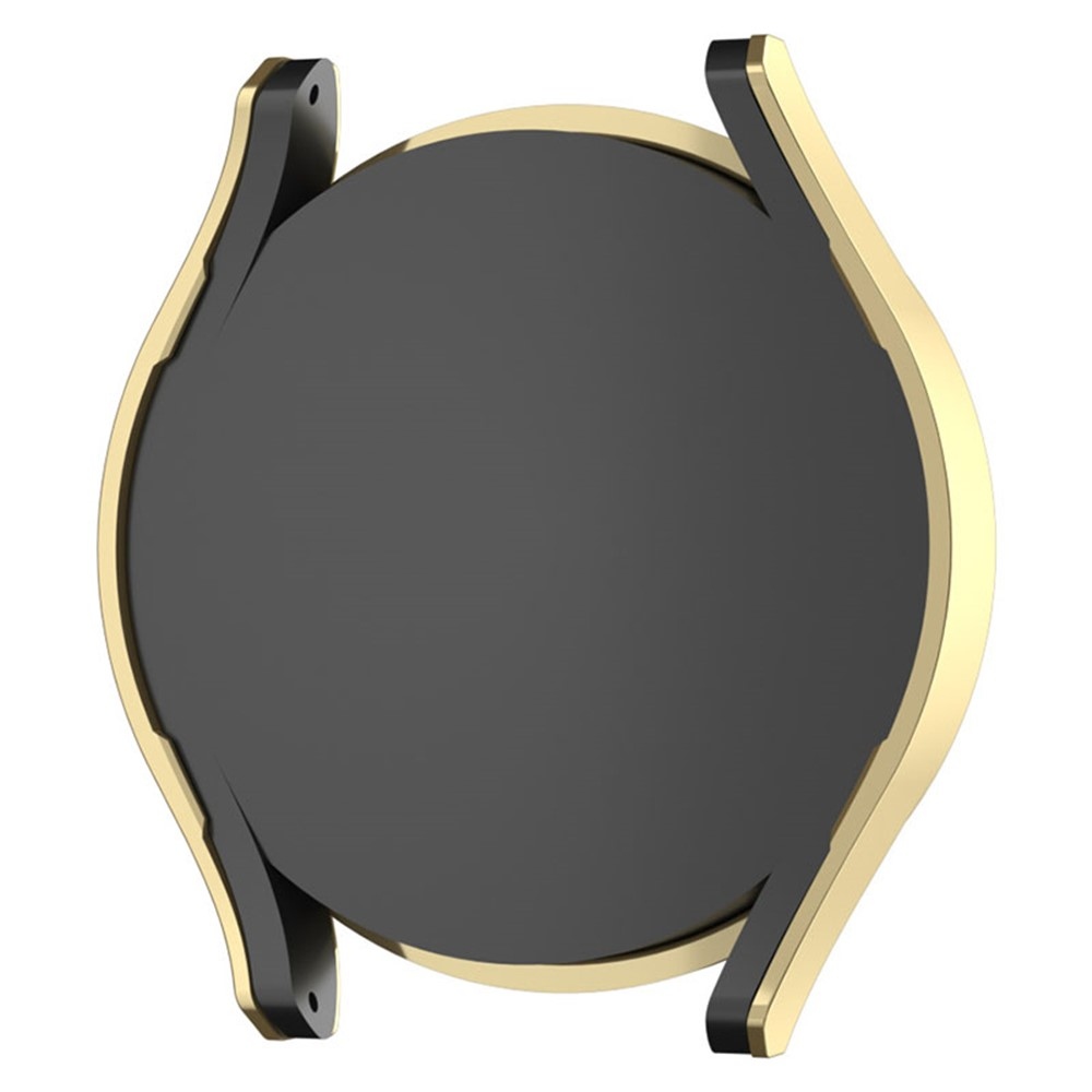 Decory plastové nasadzovacie puzdro s kamienkami na Samsung Galaxy Watch7 44mm - zlaté