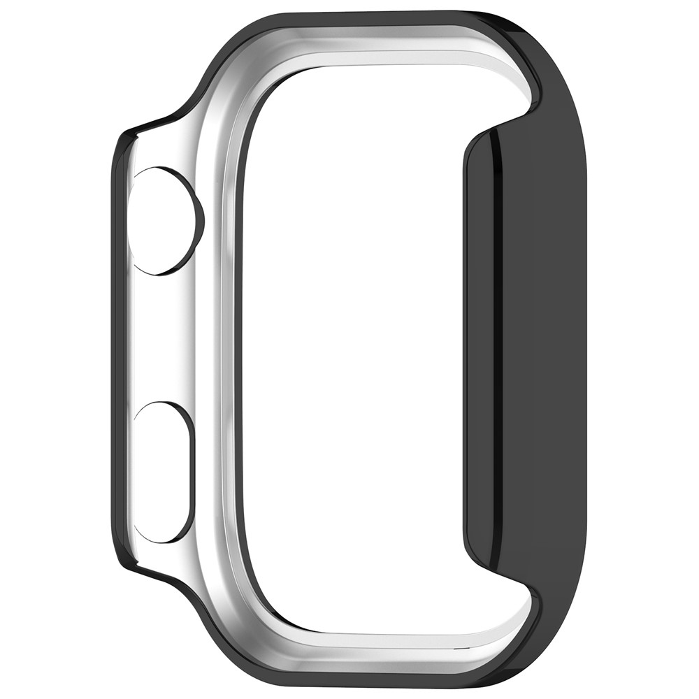 Decory plastové nasadzovacie puzdro s kamienkami na Xiaomi Redmi Watch 6 - čierne