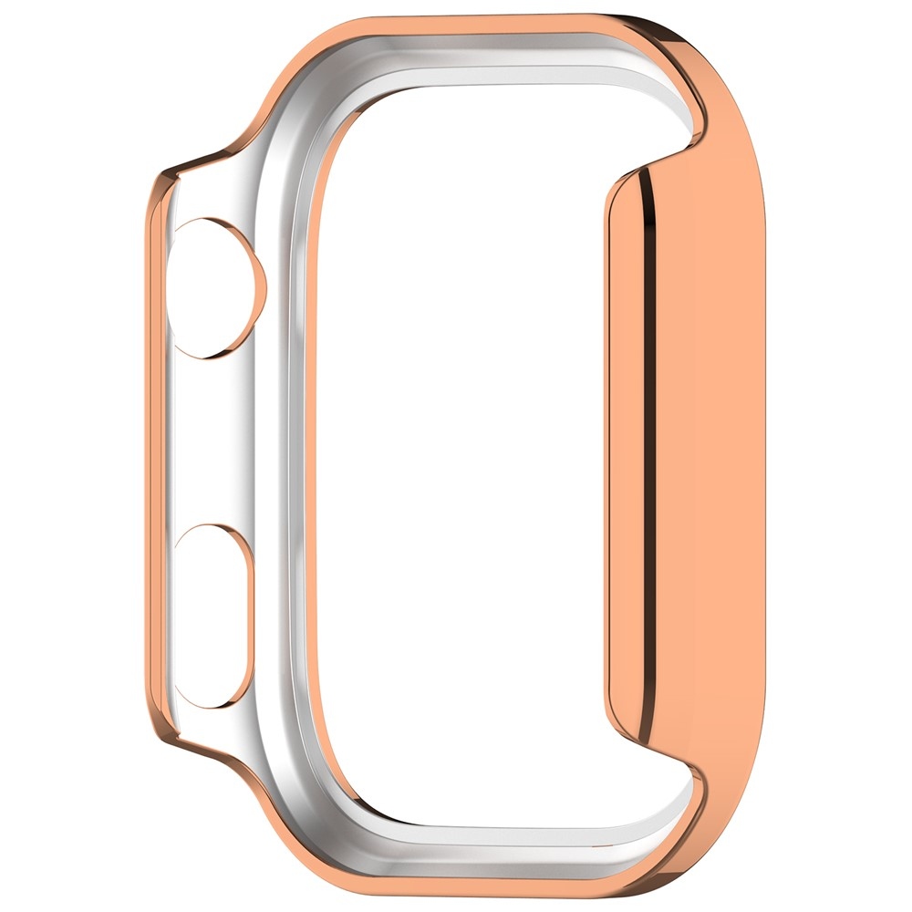 Decory plastové nasadzovacie puzdro s kamienkami na Xiaomi Redmi Watch 6 - ružovozlaté