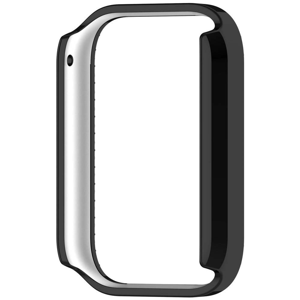 Decory plastové nasadzovacie puzdro s kamienkami na Xiaomi Smart Band 9 Pro - čierne