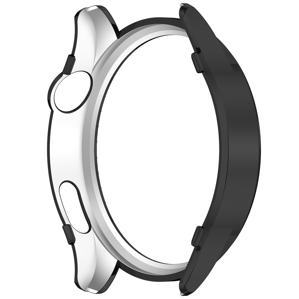 Decory plastové nasadzovacie puzdro s kamienkami na Xiaomi Watch S5 - čierne