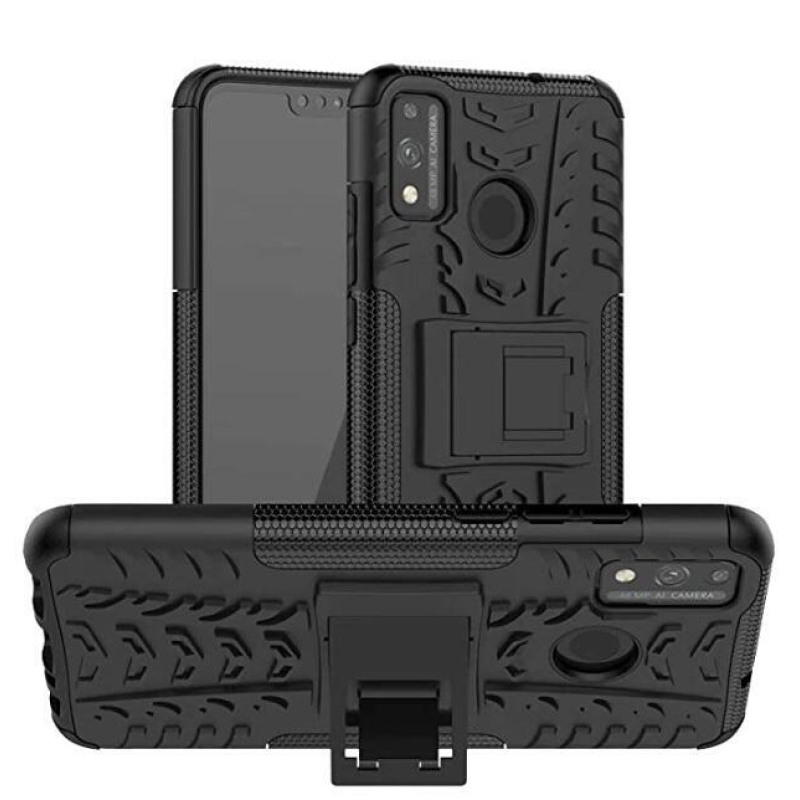 Defend odolný hybridný obal na mobil Honor 9X Lite - čierny