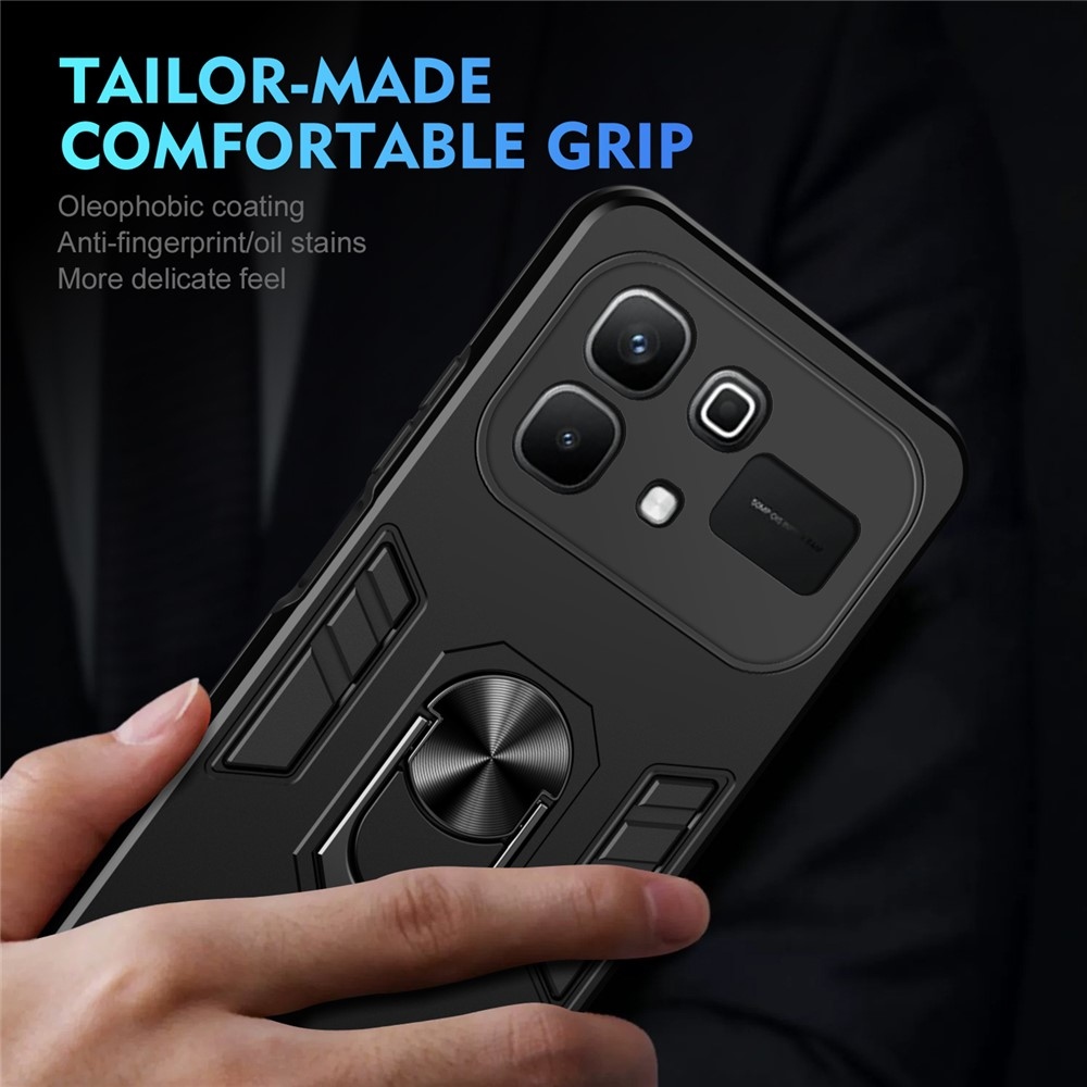 Defend odolný kryt na Infinix Note 60 5G/Note 60 Pro 5G - čierny