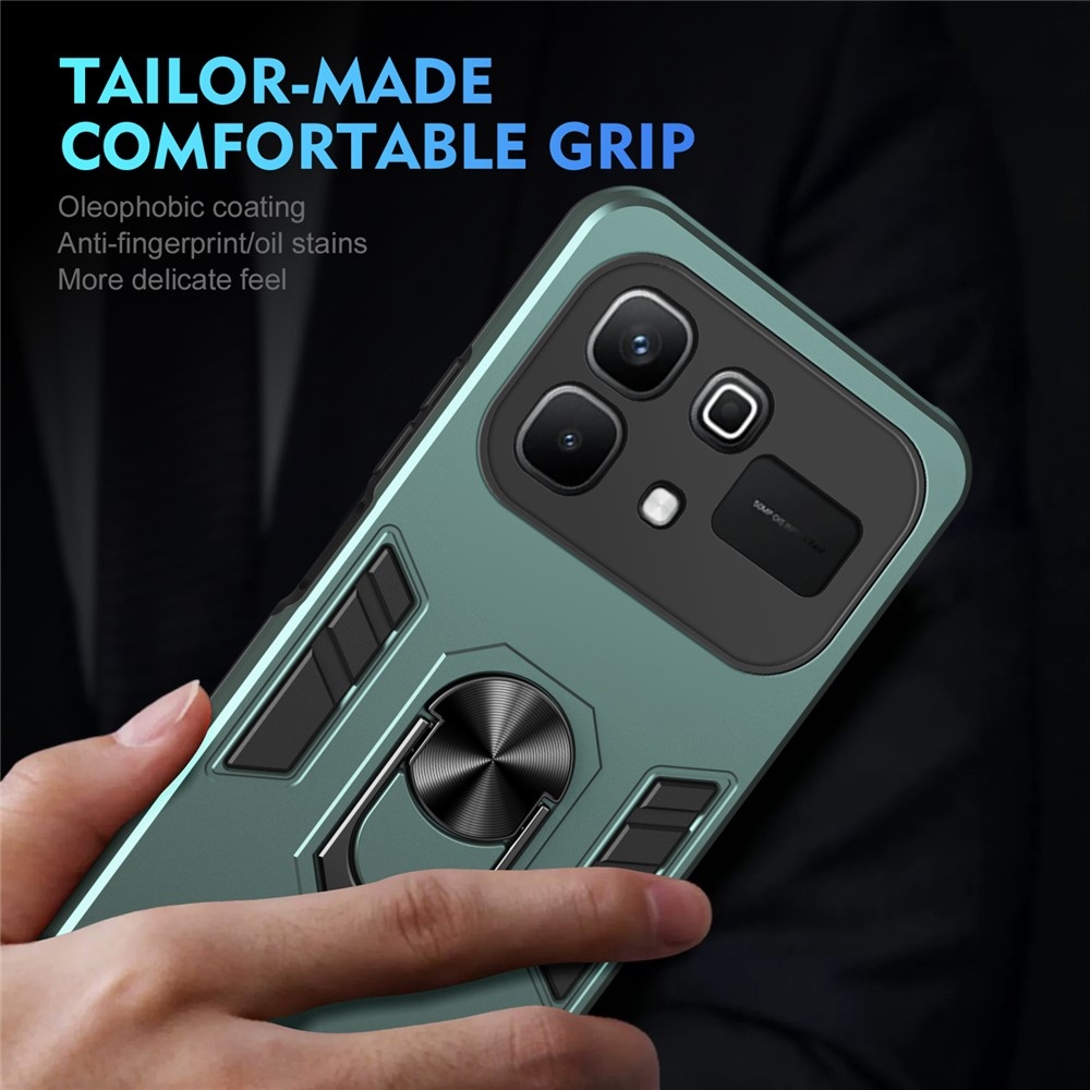 Defend odolný kryt na Infinix Note 60 5G/Note 60 Pro 5G - zelený