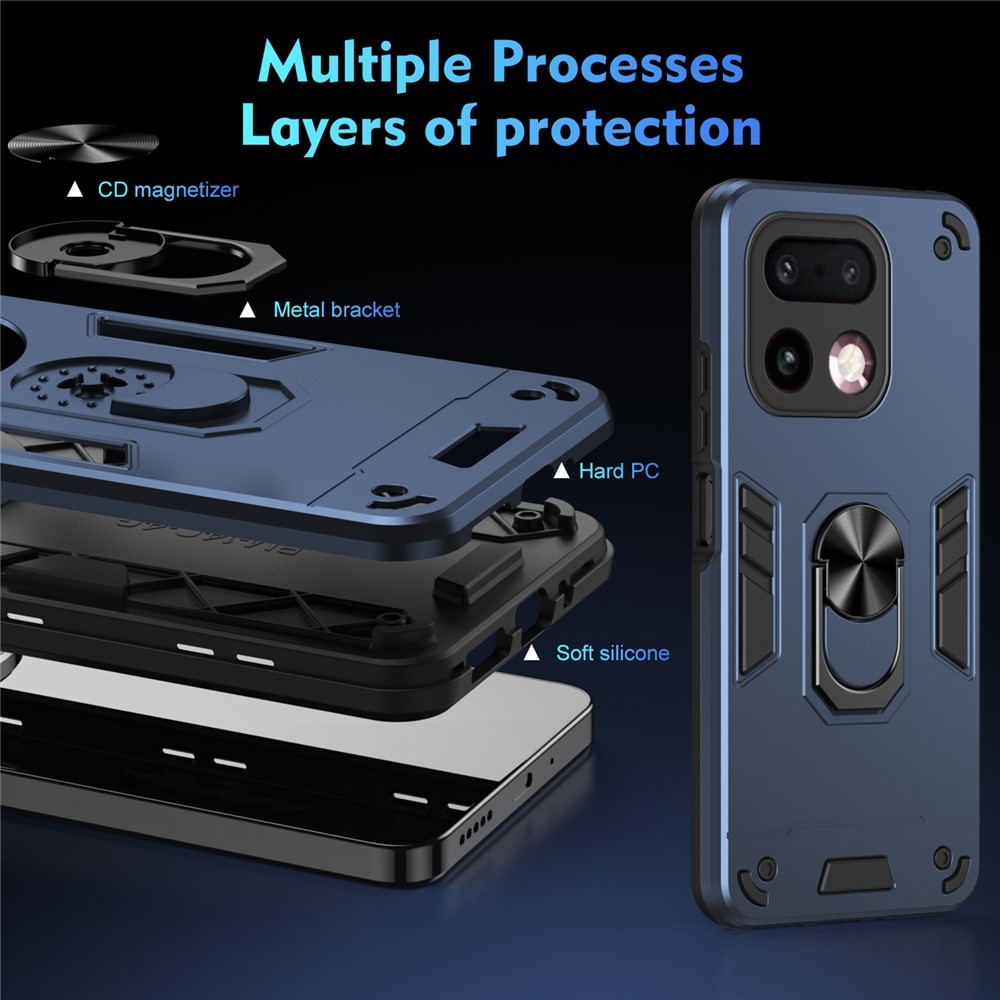 Defend odolný kryt na Realme 16 Pro + 5G - modrý