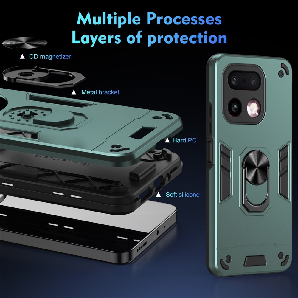 Defend odolný kryt na Realme 16 Pro + 5G - zelený