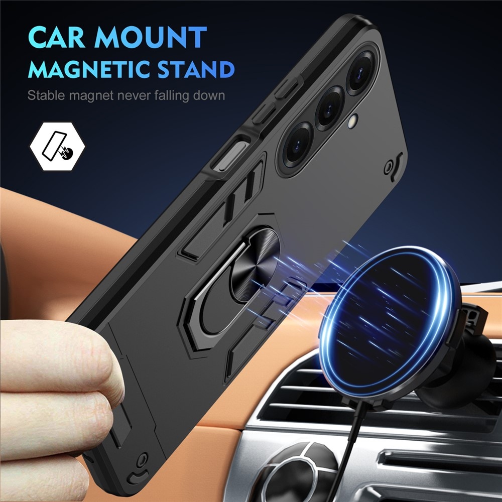 Defend odolný kryt na Samsung Galaxy S26+ - čierny