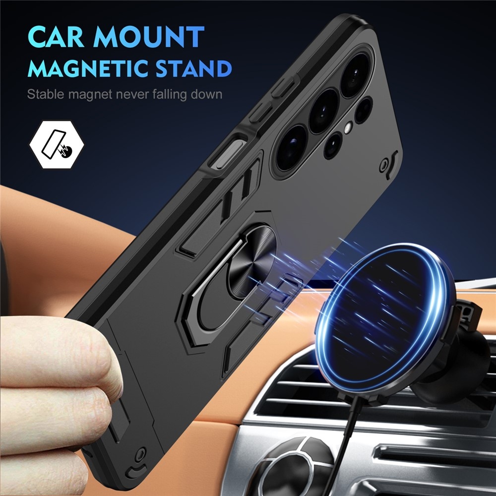 Defend odolný kryt na Samsung Galaxy S26 Ultra - čierny