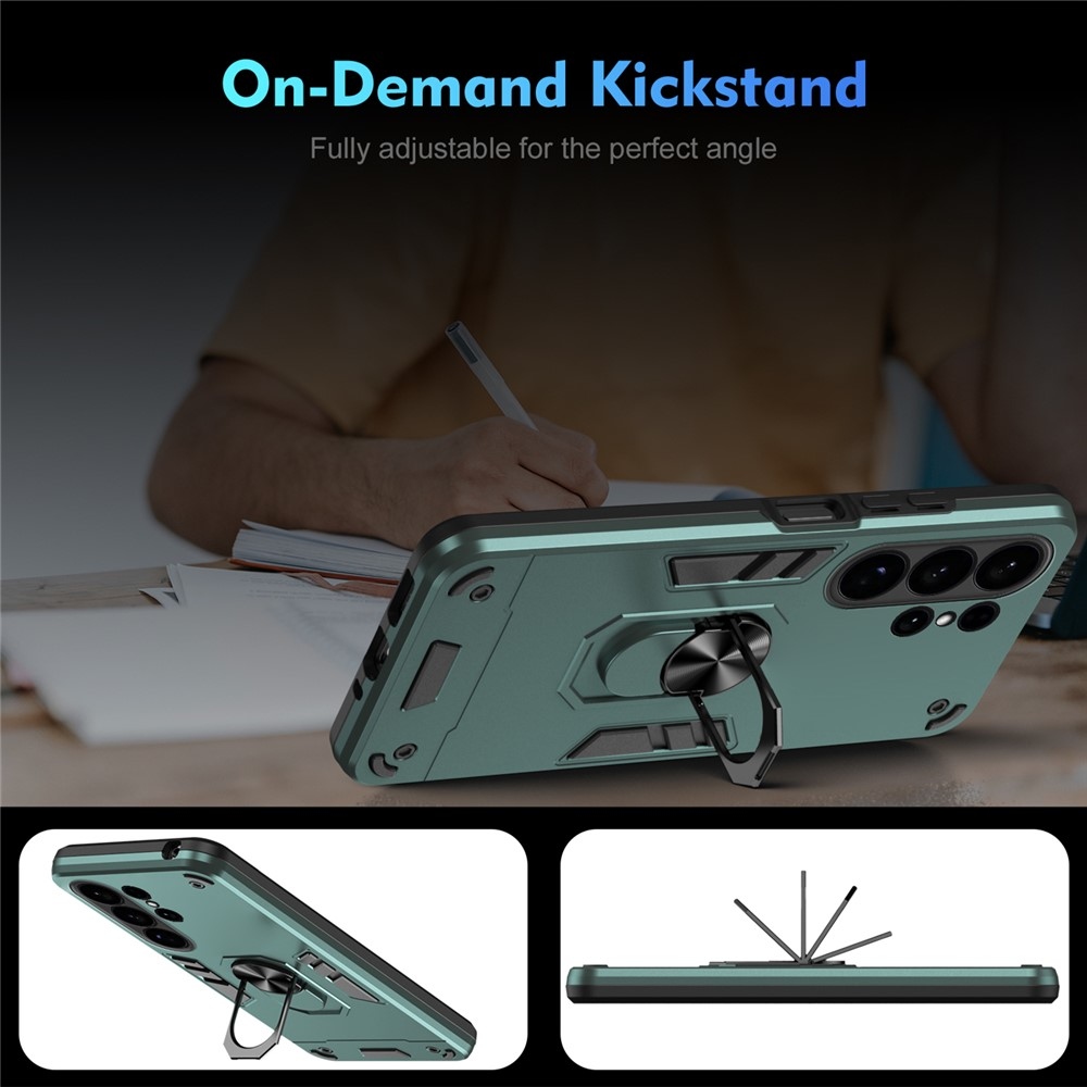 Defend odolný kryt na Samsung Galaxy S26 Ultra - zelený