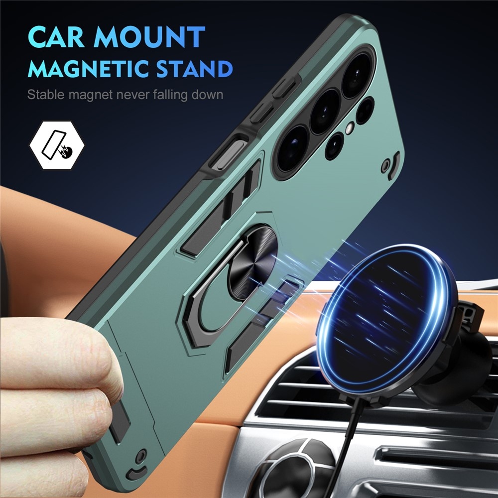 Defend odolný kryt na Samsung Galaxy S26 Ultra - zelený