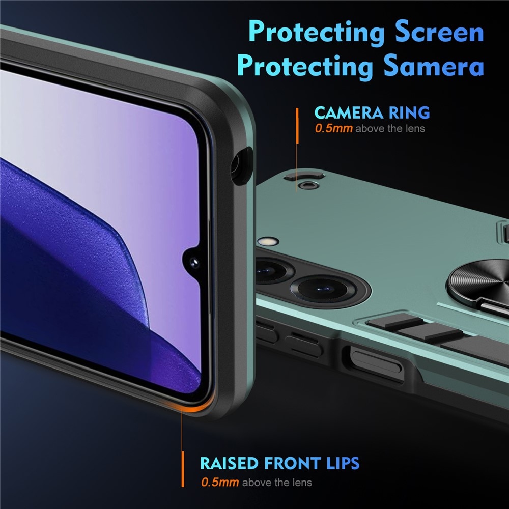 Defend odolný kryt na Samsung Galaxy S26+ - zelený