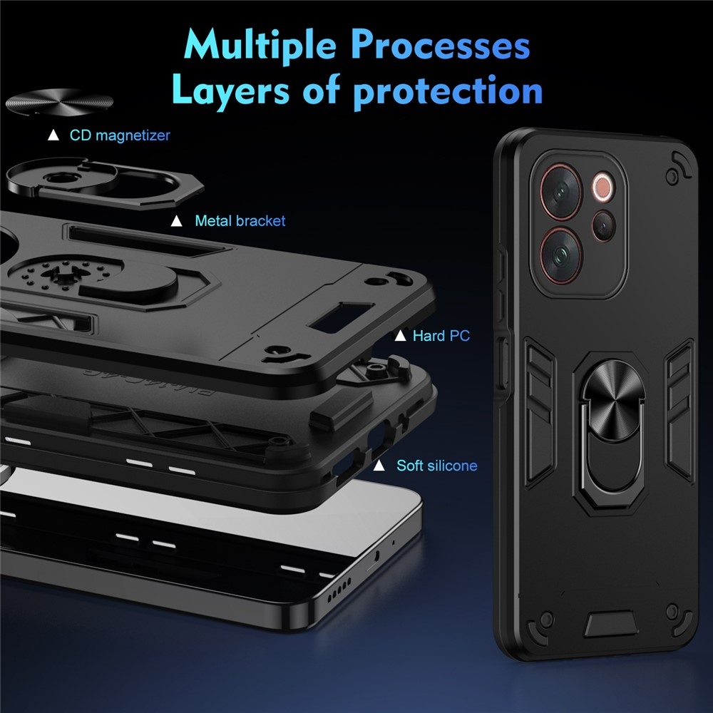 Defend odolný kryt na Vivo V70 5G - čierny