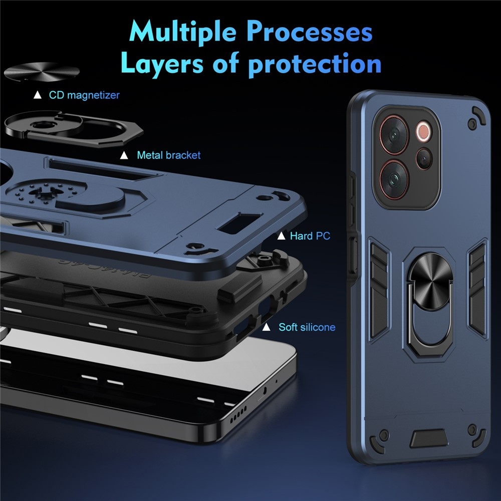 Defend odolný kryt na Vivo V70 5G - modrý
