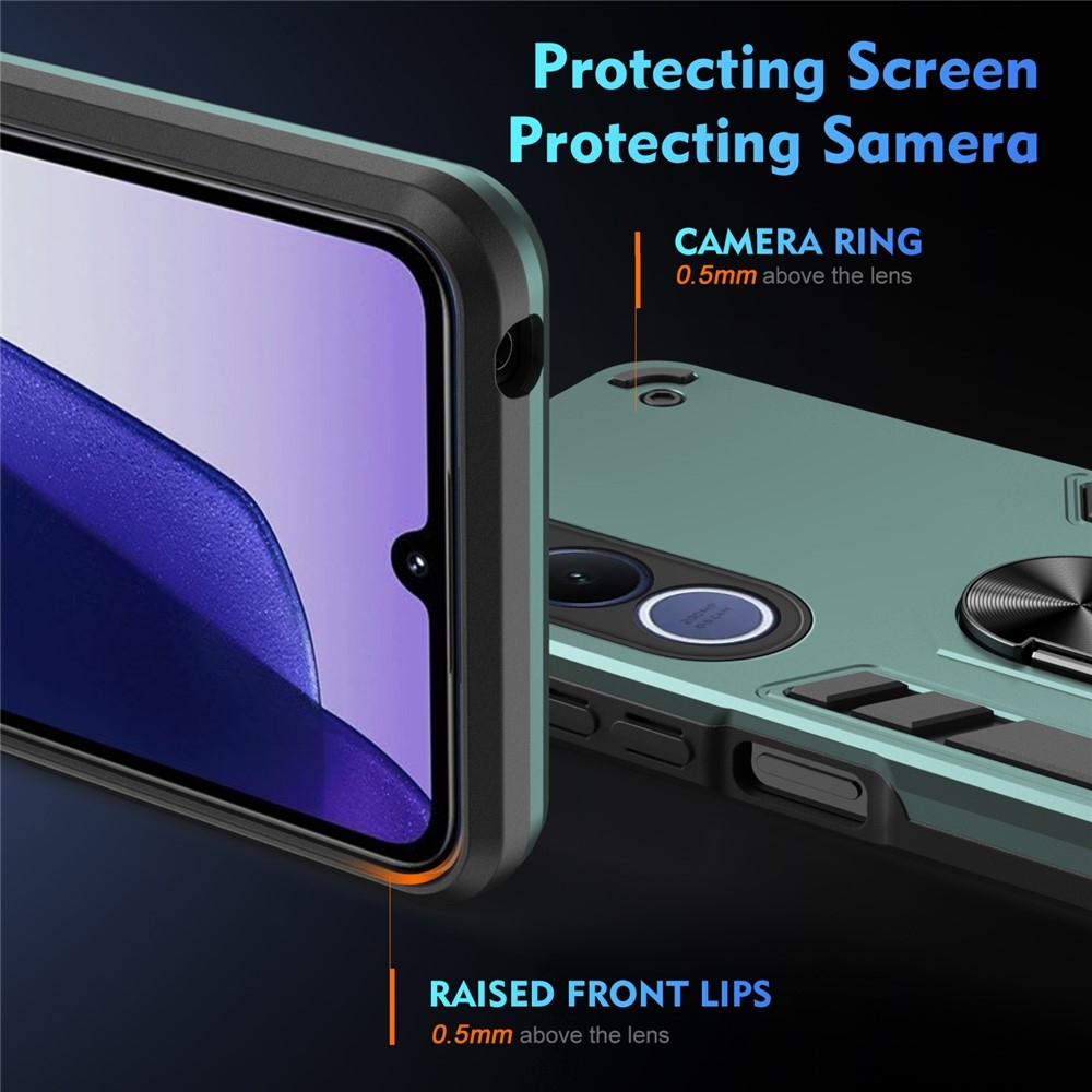 Defend odolný kryt na Vivo V70 FE 5G - zelený