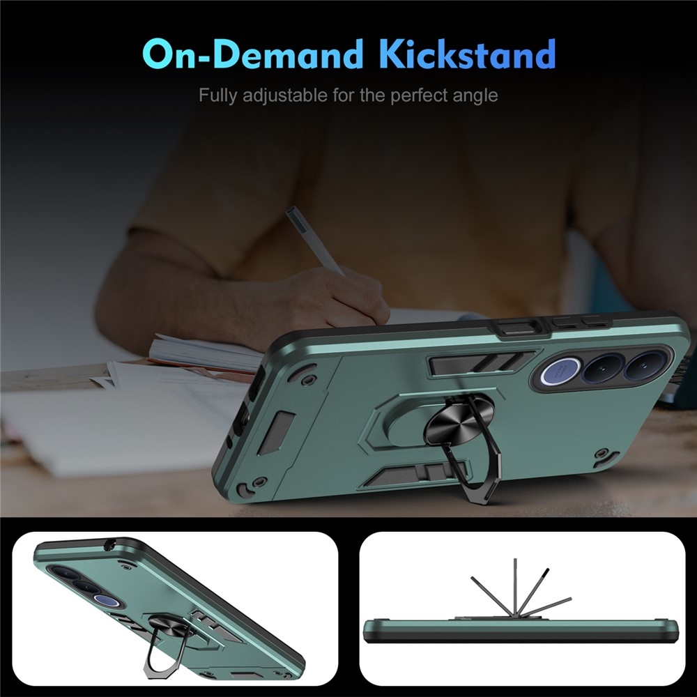 Defend odolný kryt na Vivo V70 FE 5G - zelený