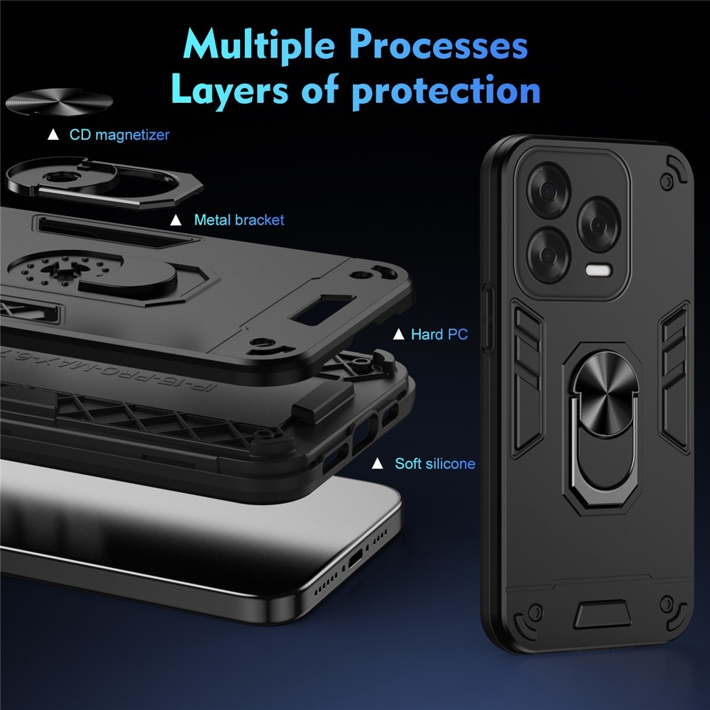 Defend odolný kryt na ZTE Blade V70 Vita - čierny