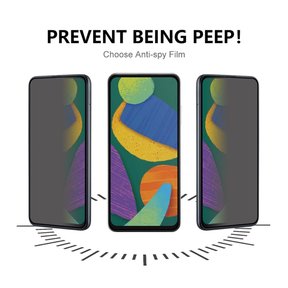 Anti Spy celoplošné tvrdené sklo na Samsung Galaxy S25 Edge