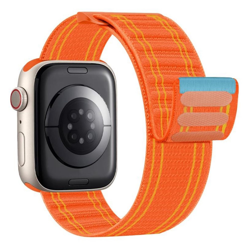 Delta nylonový remienok na Apple Watch 12/11/10 42mm/9/8/7 41mm - oranžový