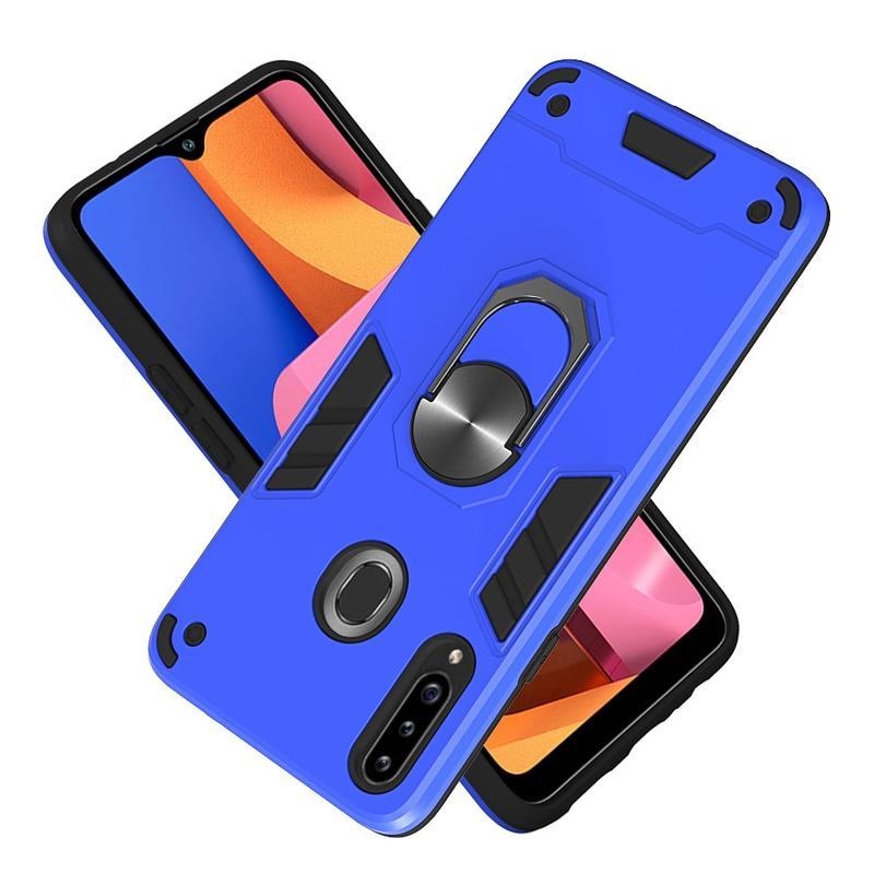 Detach odolný hybridný obal pre mobil Samsung Galaxy A20s - svetlomodrý