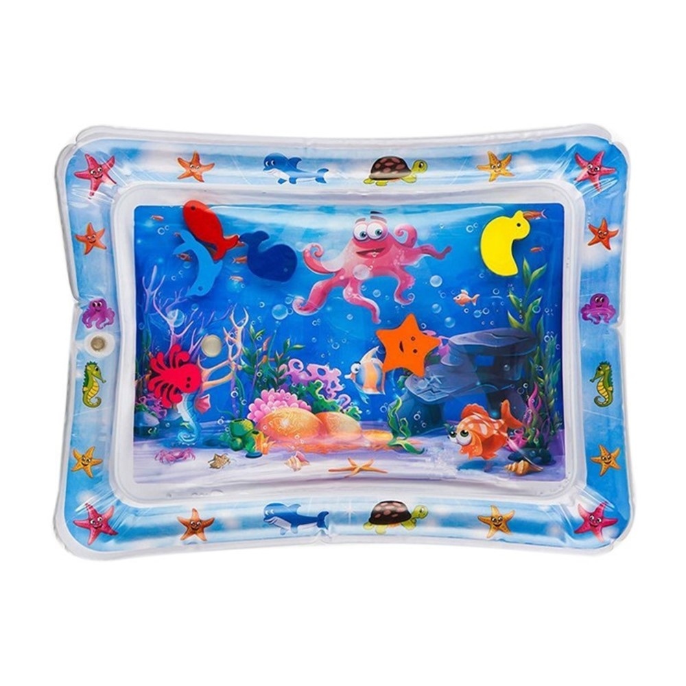 Detská vodná nafukovacia podložka na hranie - chobotnice