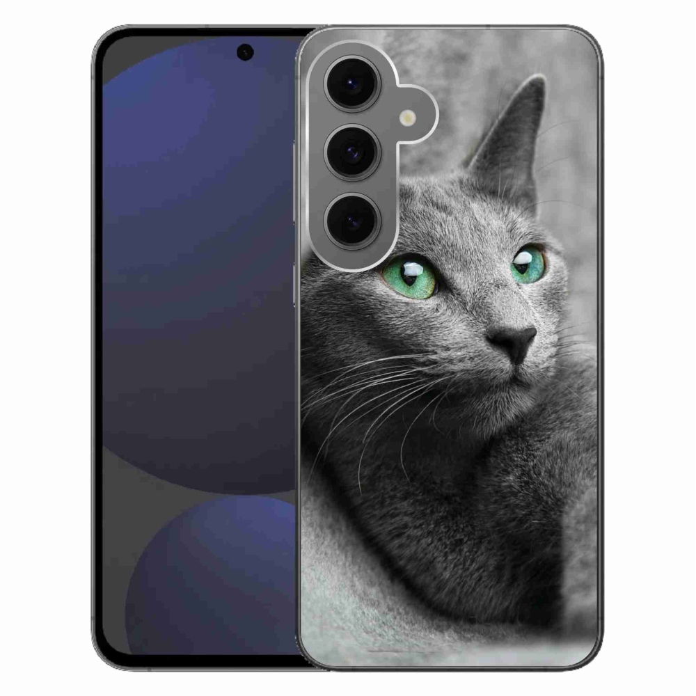 Gélový kryt mmCase na Samsung Galaxy S24 FE - mačka 2