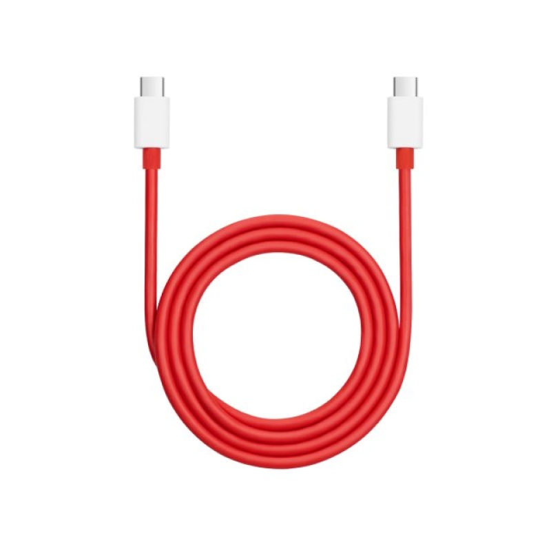 OnePlus SUPERVOOC Charge USB-C/USB-C Dátový Kábel 12A 1m Red