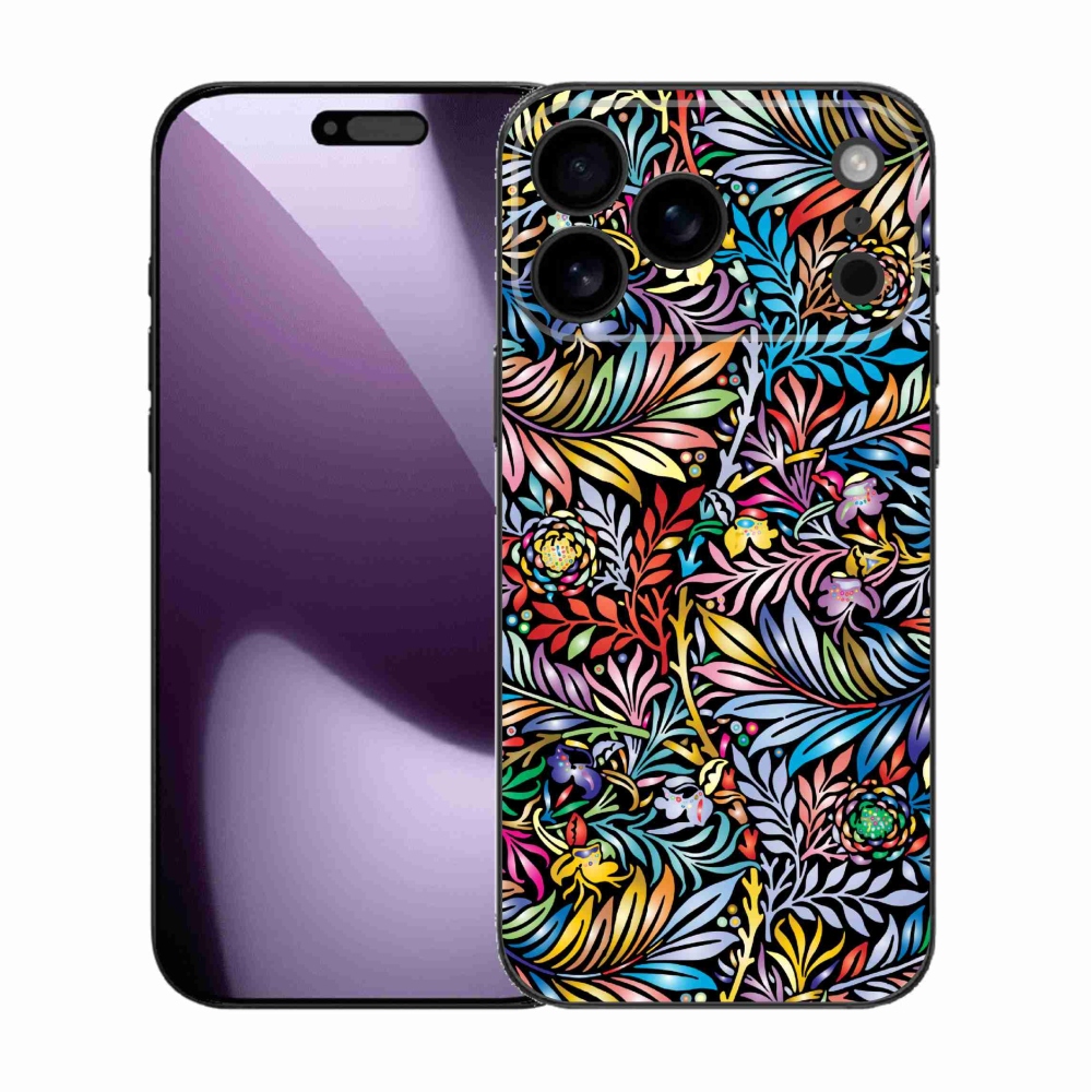Gélový kryt mmCase na iPhone 17 Pro Max - kvety 5