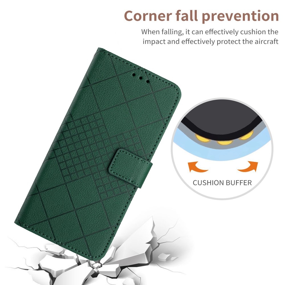 Folio knižkové púzdro na Xiaomi Redmi A5 (173.45x79.35x8.45mm) - zelené