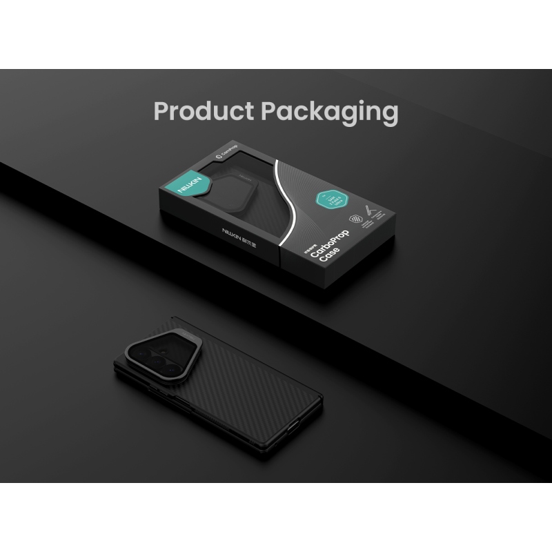Nillkin CarboProp Aramid Magnetic zadný kryt pre Samsung Galaxy Z Fold 8 Ultra Black