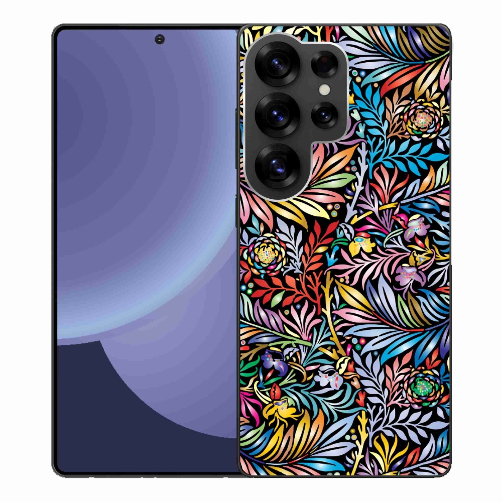 Gélový kryt mmCase na Samsung Galaxy S25 Ultra - kvety 5