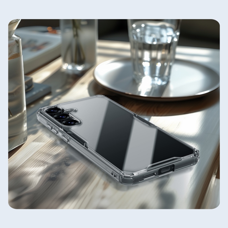 Nillkin Nature TPU PRE Kryt pre Samsung Galaxy S25+ Transparent