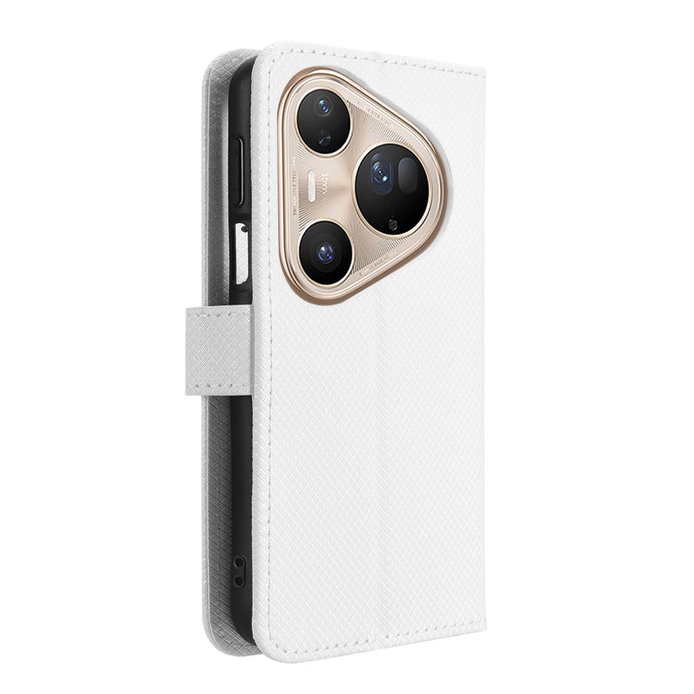 Diamond knižkové puzdro na Huawei Pura 80 Pro - biele
