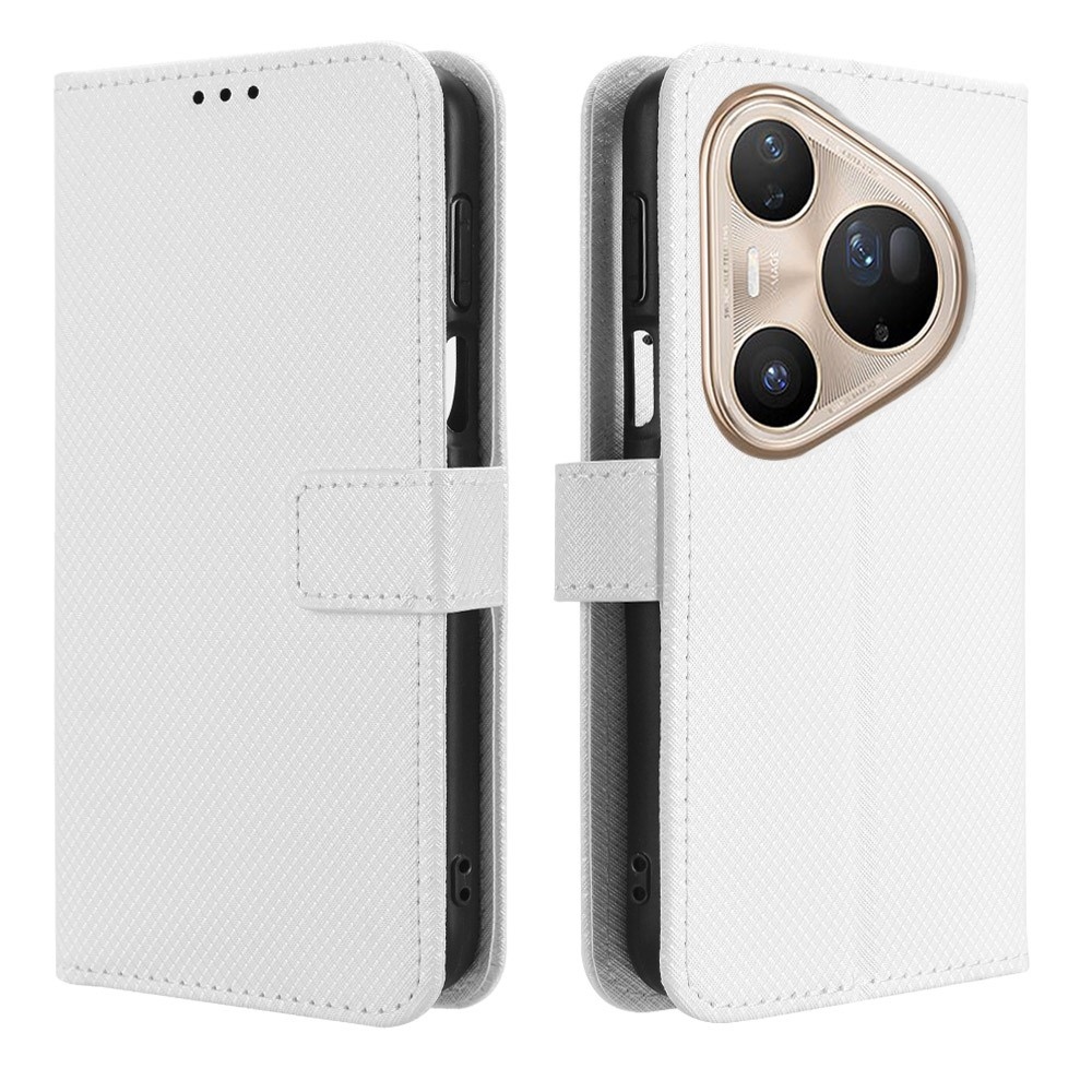 Diamond knižkové puzdro na Huawei Pura 80 Pro - biele