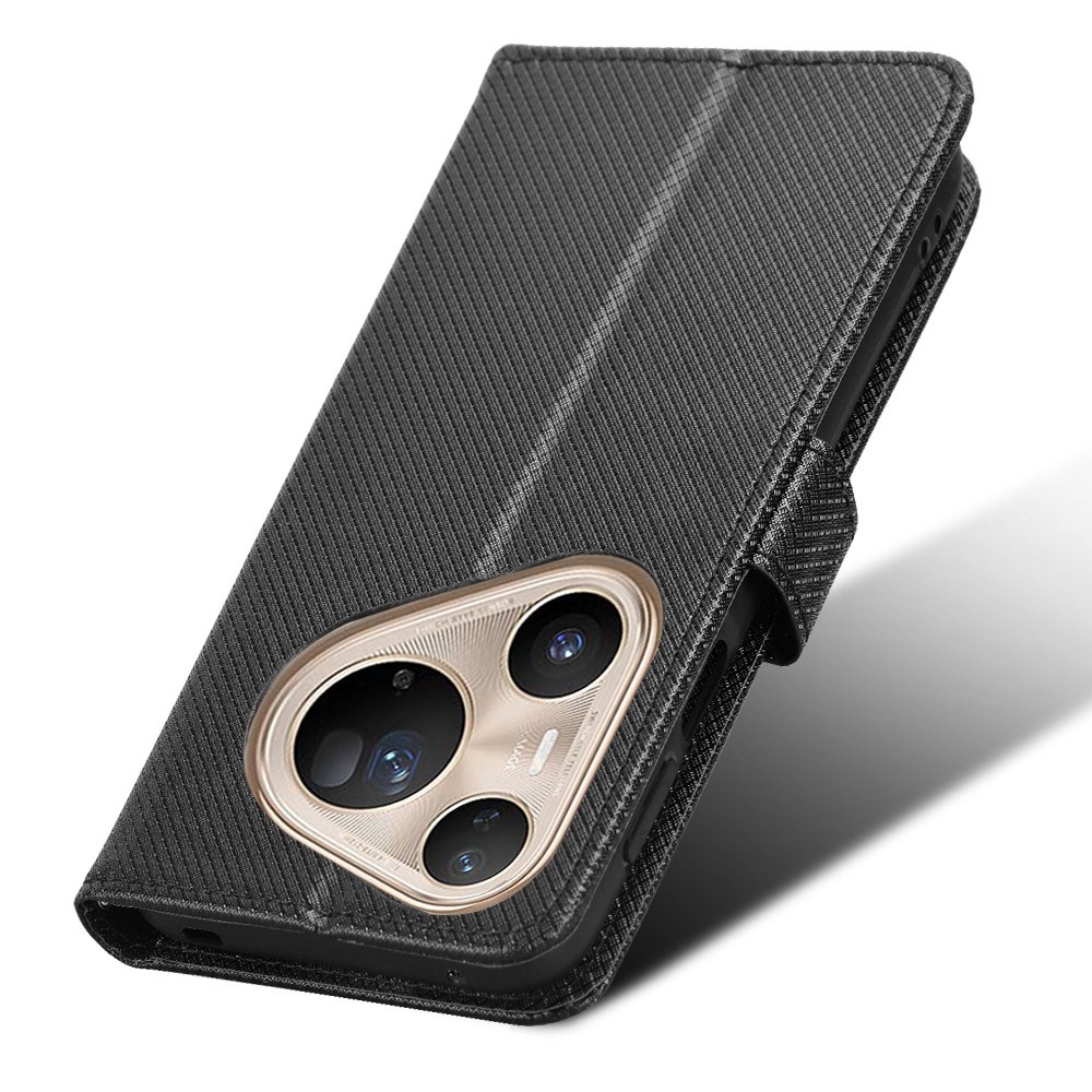 Diamond knižkové puzdro na Huawei Pura 80 Pro - čierne