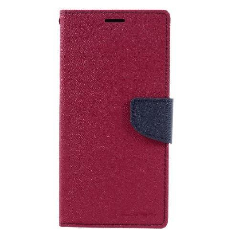 Diary PU kožené puzdro pre mobil Sony Xperia XA Ultra - rose