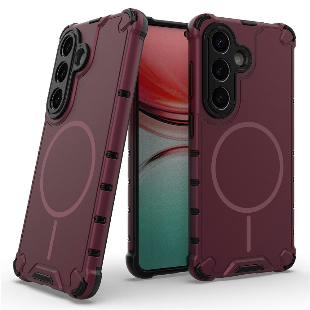 Dissi odolný kryt s podporou MagSafe na Samsung Galaxy S26+ - fialový