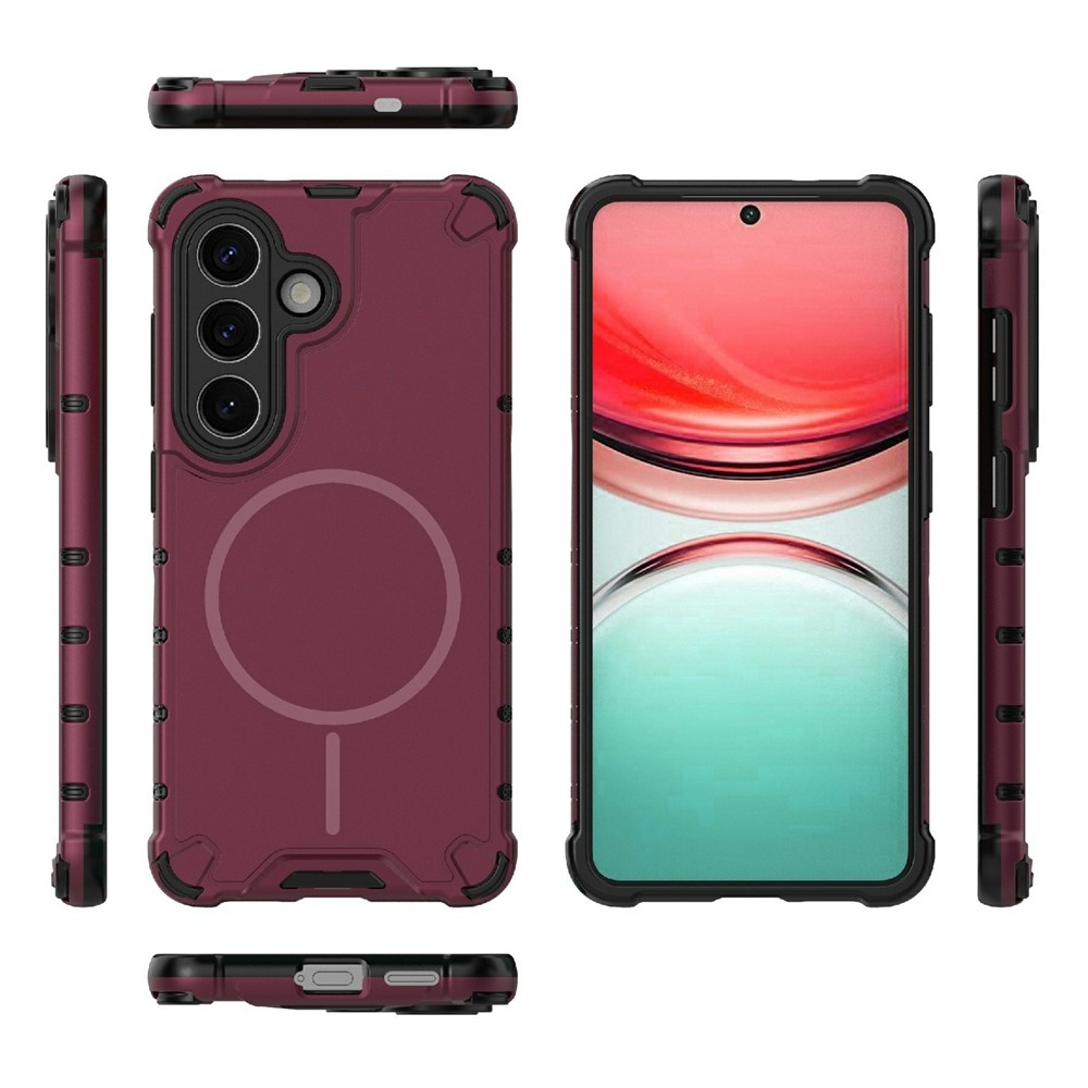 Dissi odolný kryt s podporou MagSafe na Samsung Galaxy S26+ - fialový