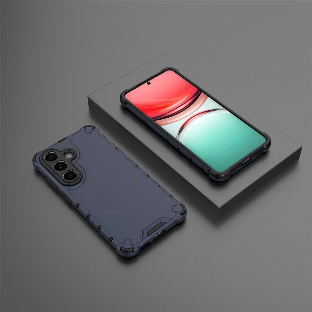 Dissi odolný kryt s podporou MagSafe na Samsung Galaxy S26/S26 Pro - tmavomodrý