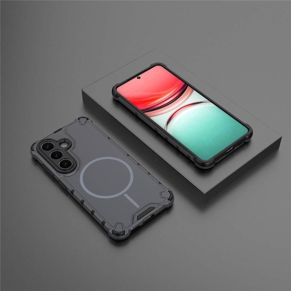 Dissi odolný kryt s podporou MagSafe na Samsung Galaxy S26/S26 Pro - tmavosivý