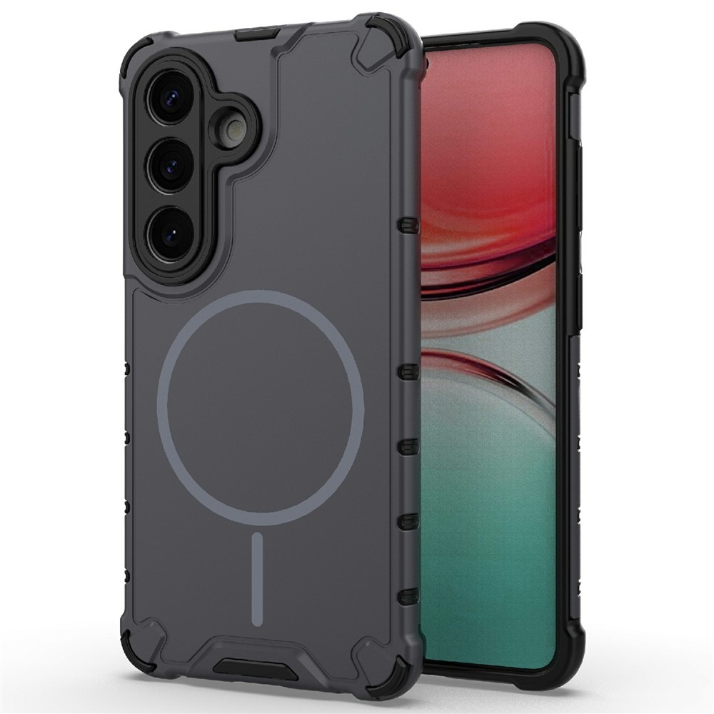 Dissi odolný kryt s podporou MagSafe na Samsung Galaxy S26/S26 Pro - tmavosivý