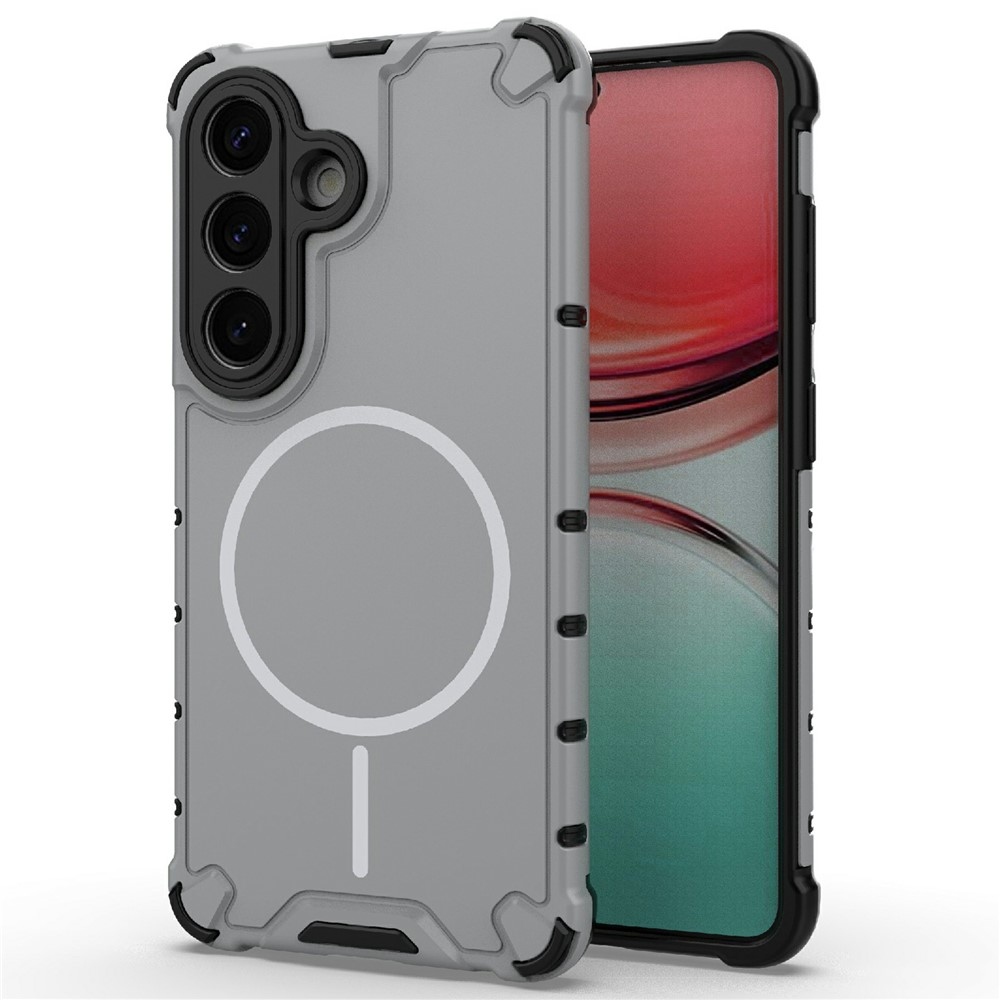 Dissi odolný kryt s podporou MagSafe na Samsung Galaxy S26+ - svetlosivý