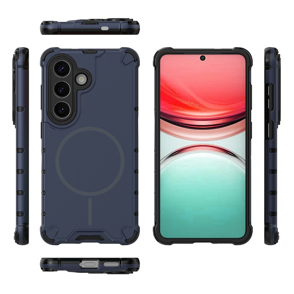 Dissi odolný kryt s podporou MagSafe na Samsung Galaxy S26+ - tmavomodrý