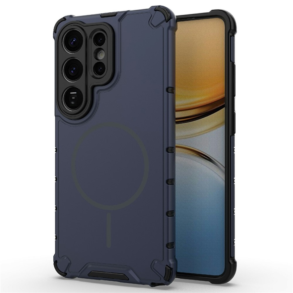 Dissi odolný kryt s podporou MagSafe na Samsung Galaxy S26 Ultra - tmavomodrý