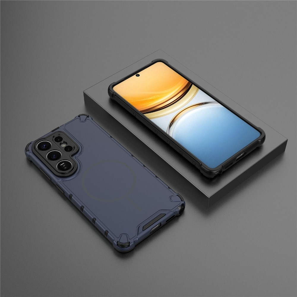 Dissi odolný kryt s podporou MagSafe na Samsung Galaxy S26 Ultra - tmavomodrý