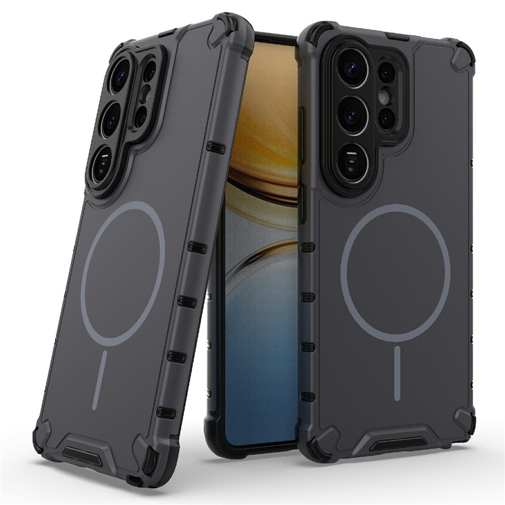 Dissi odolný kryt s podporou MagSafe na Samsung Galaxy S26 Ultra - tmavosivý