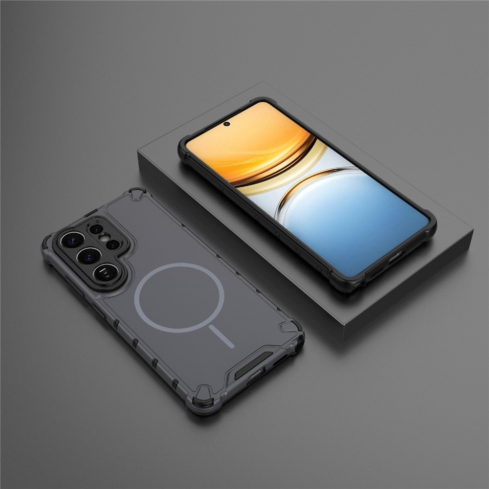 Dissi odolný kryt s podporou MagSafe na Samsung Galaxy S26 Ultra - tmavosivý