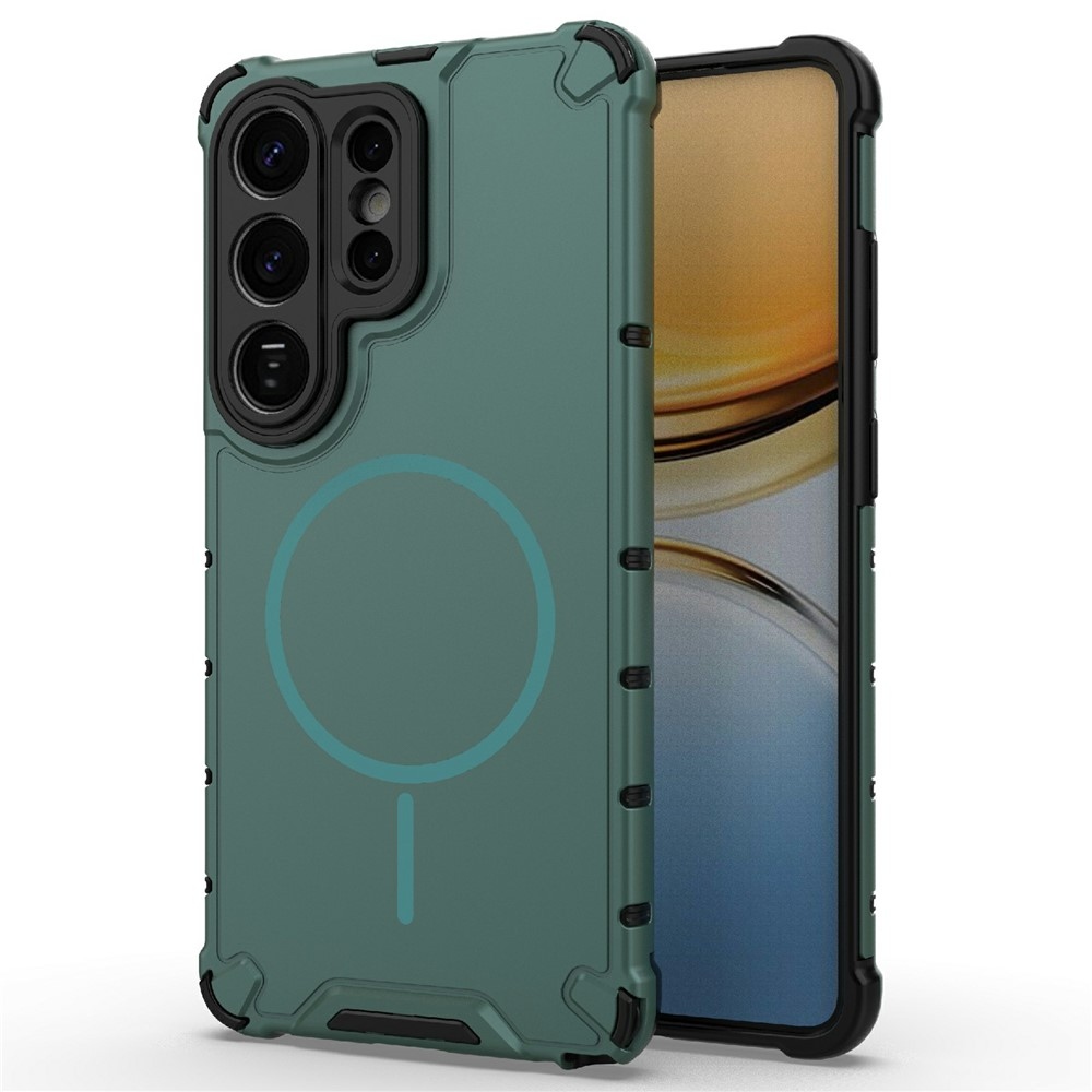 Dissi odolný kryt s podporou MagSafe na Samsung Galaxy S26 Ultra - zelený