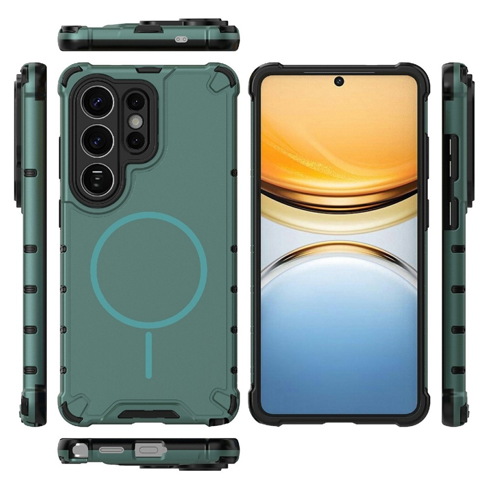 Dissi odolný kryt s podporou MagSafe na Samsung Galaxy S26 Ultra - zelený